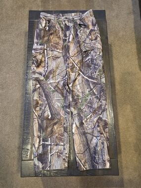 Cabela's Men's Realtree-Style Camo Cargo Pants - Brown/Green